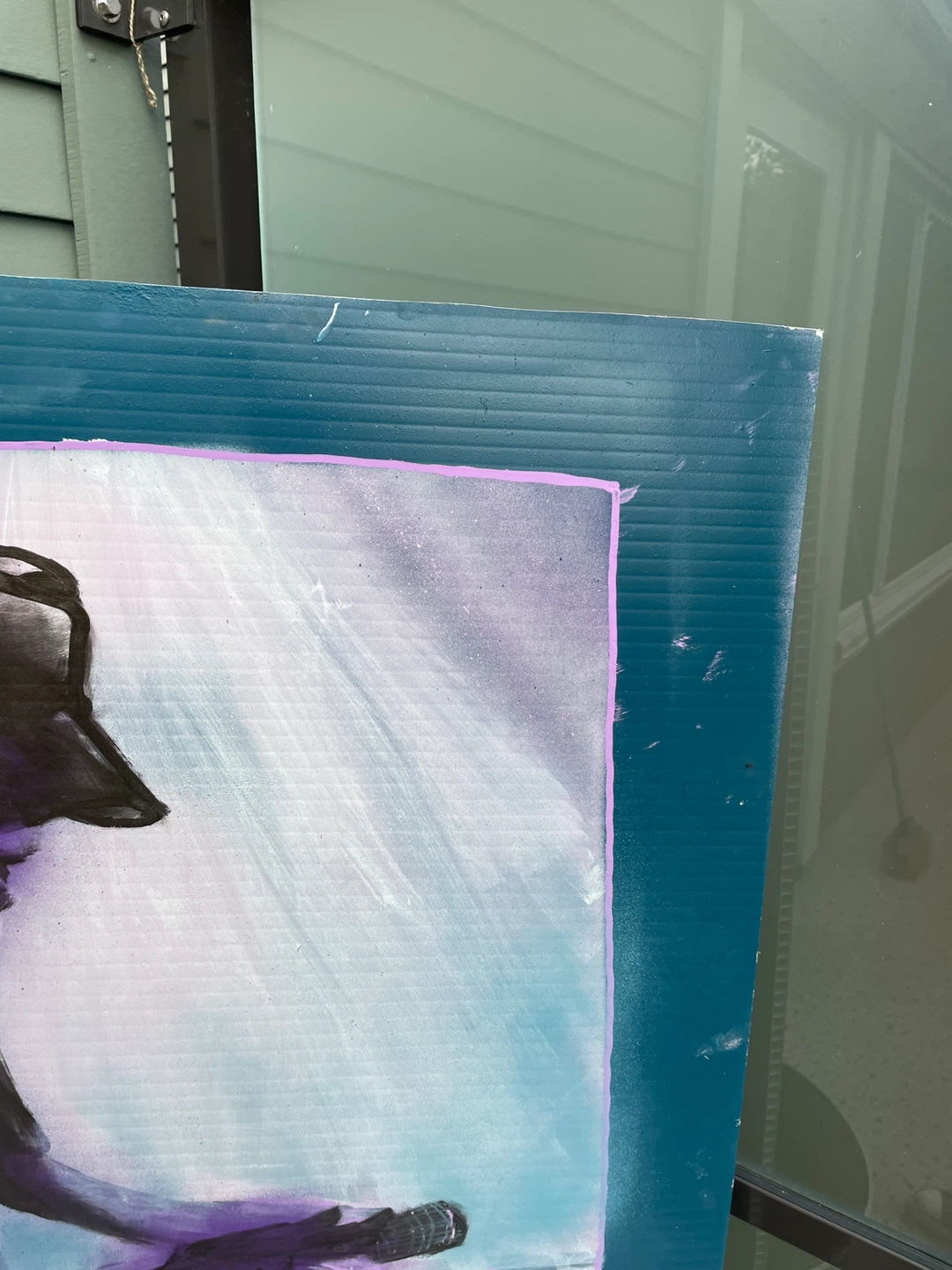 Ken Foster DJ turntable painting street art - photo 4
