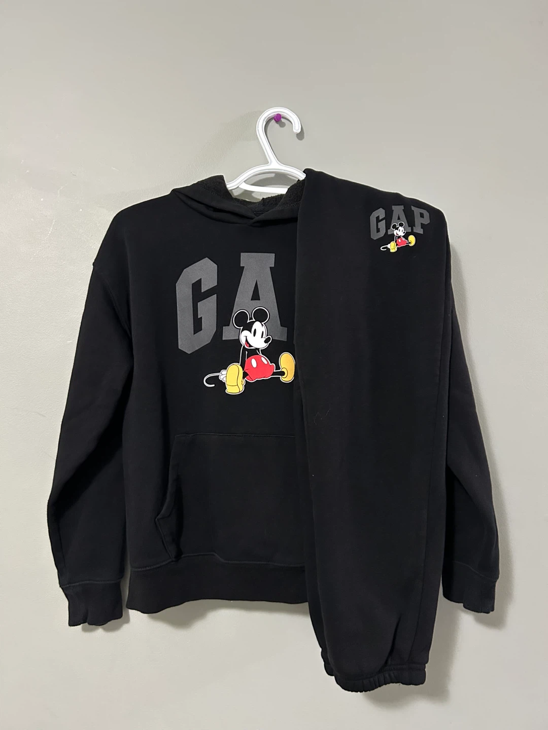 Gap x Disney Mickey Mouse Kids Hoodie and Joggers Set - photo 5