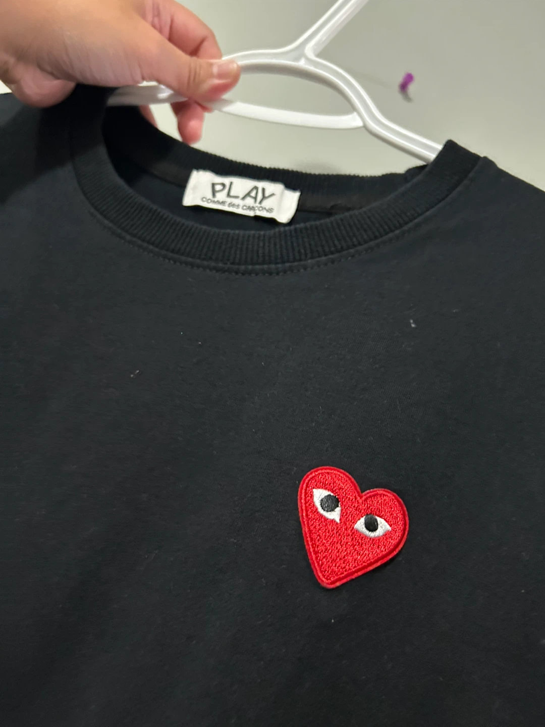 Comme des Garcons Play Black Sweatshirt - photo 2