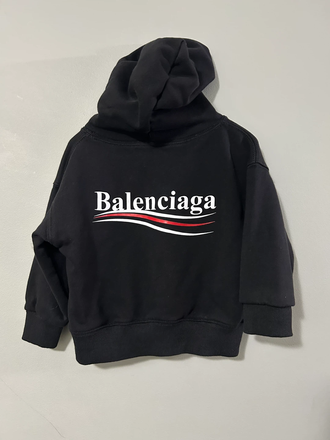 Drew House Balenciaga Black Hoodie kids - photo 2