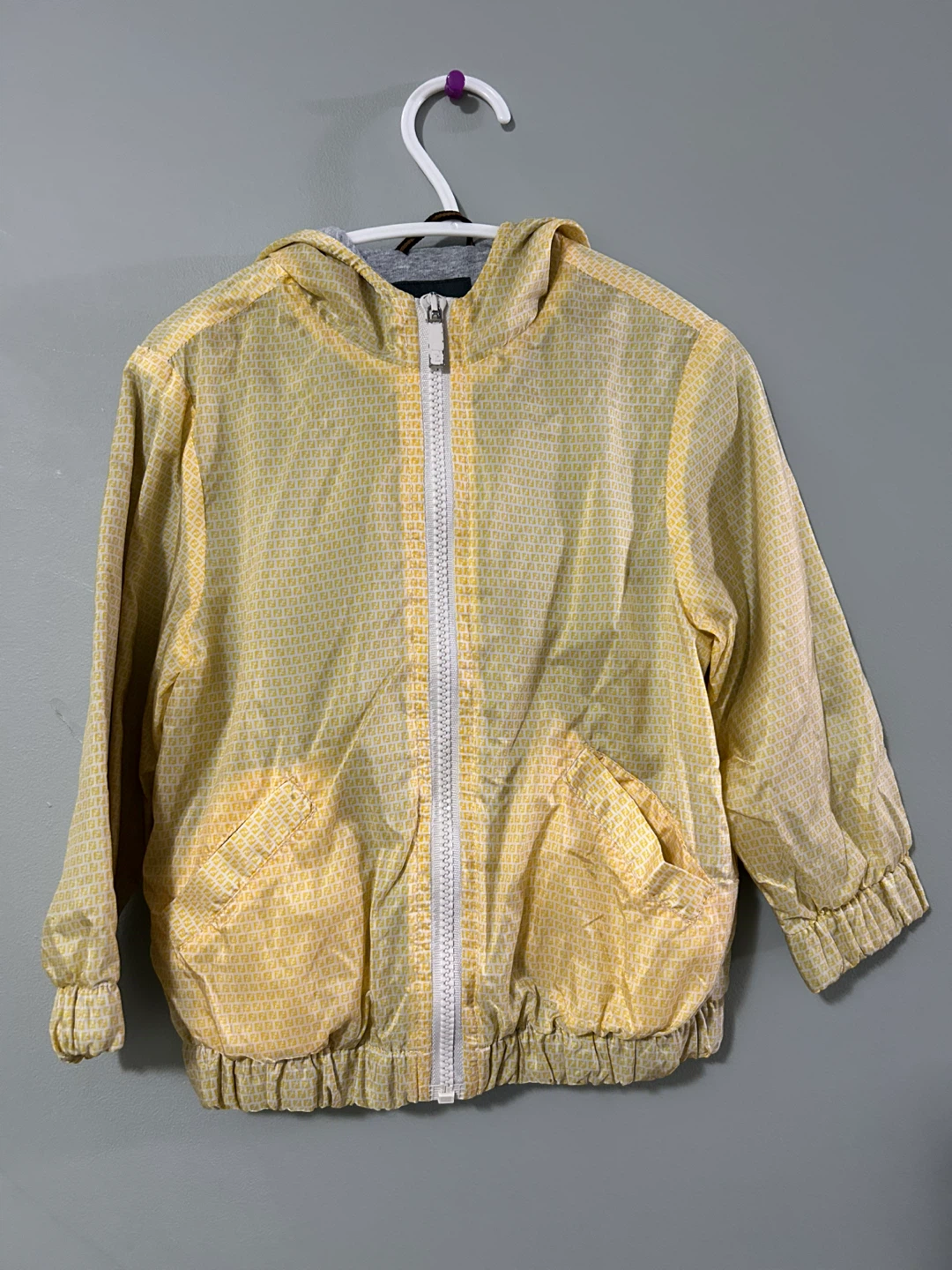 Fendi Kids Logo Print Jacket