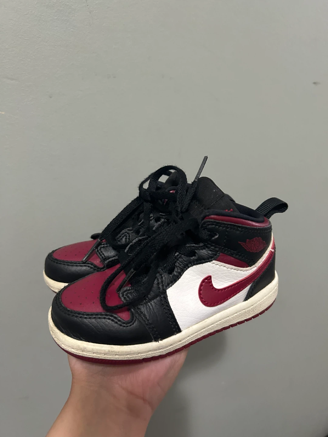 Nike Air Jordan 1 Mid Toddler Shoes Size 8C