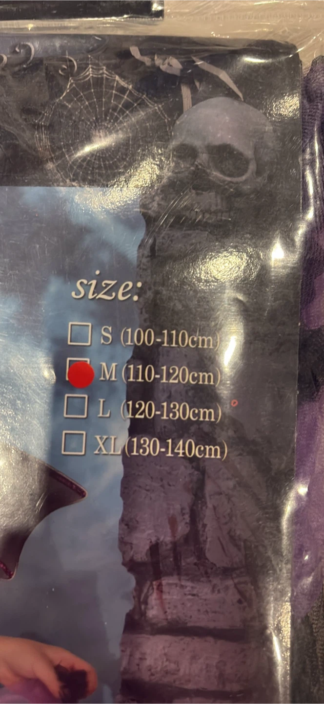 Brand new Purple Bat Girl Costume Medium - photo 5