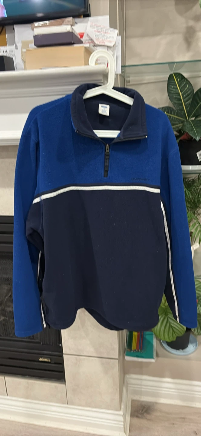Old Navy Blue Half-Zip Fleece
