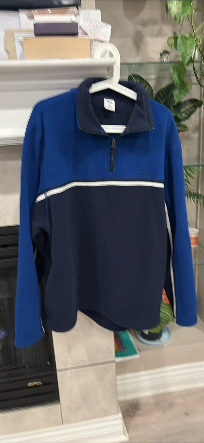 Old Navy Blue Half-Zip Fleece - photo 3