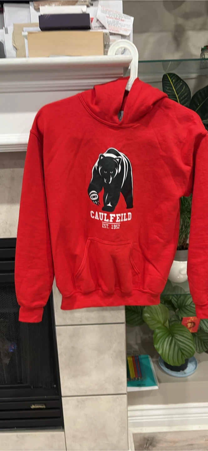 Caulfeild School Red Hoodie - photo 5
