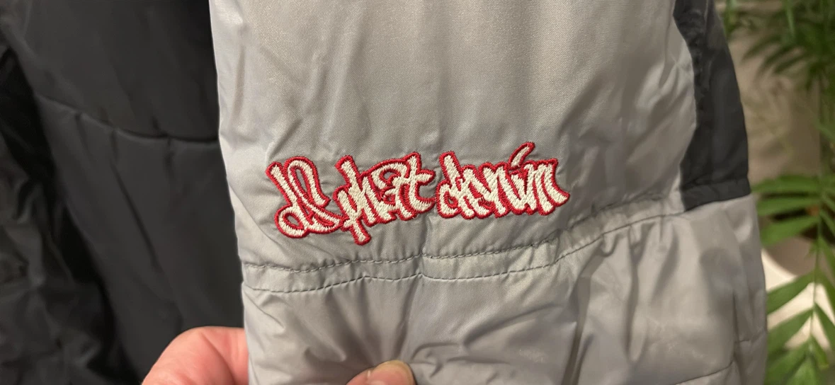 Phat Farm Puffer Jacket Black and Grey - photo 2