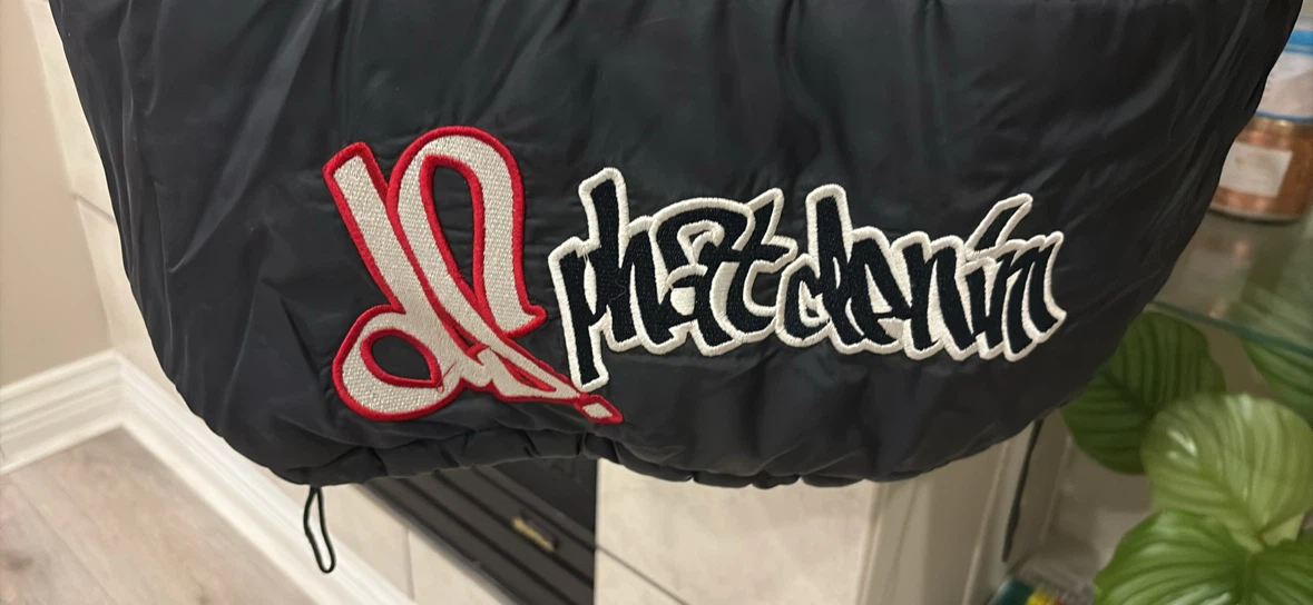 Phat Farm Puffer Jacket Black and Grey - photo 4