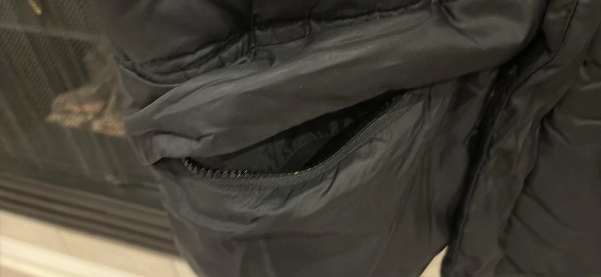 Phat Farm Puffer Jacket Black and Grey - photo 5