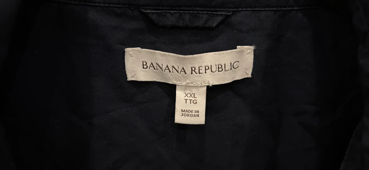 Banana Republic Navy Shirt Dress - photo 2