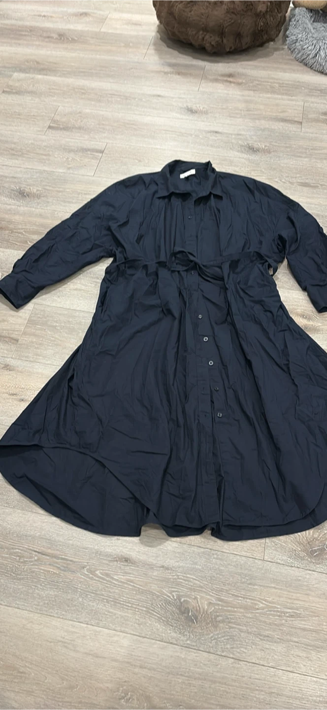 Banana Republic Navy Shirt Dress - photo 5