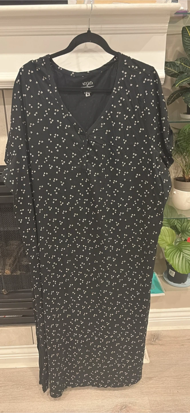 Voglo black Pj with white print