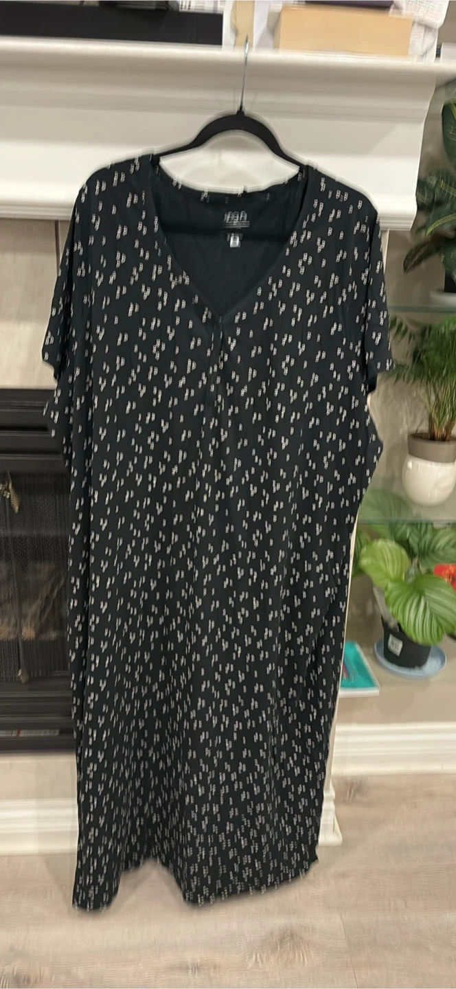 Voglo black Pj with white print - photo 4