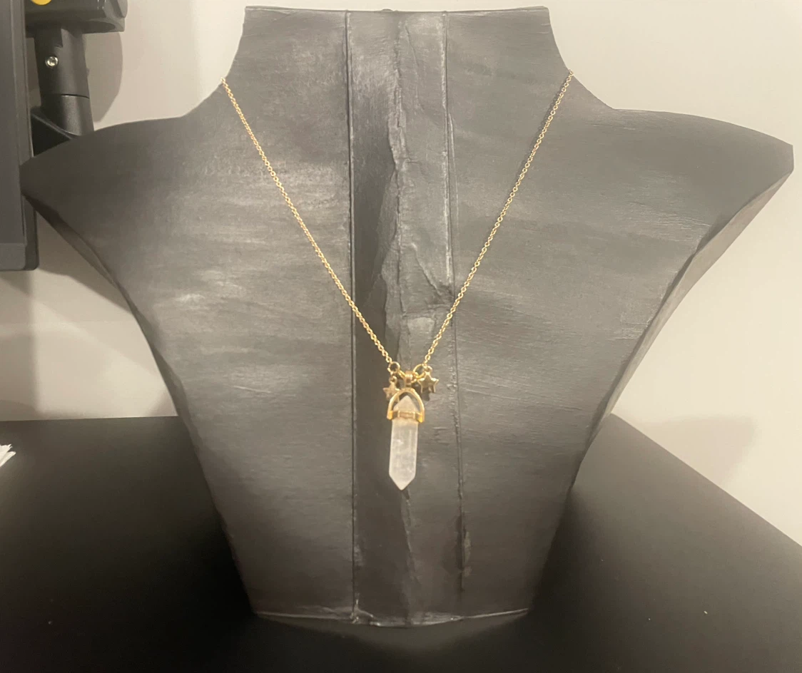 Crystal Quartz Point Necklaces