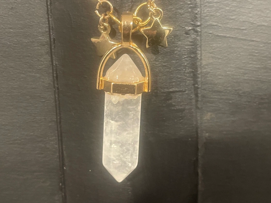 Crystal Quartz Point Necklaces - photo 2