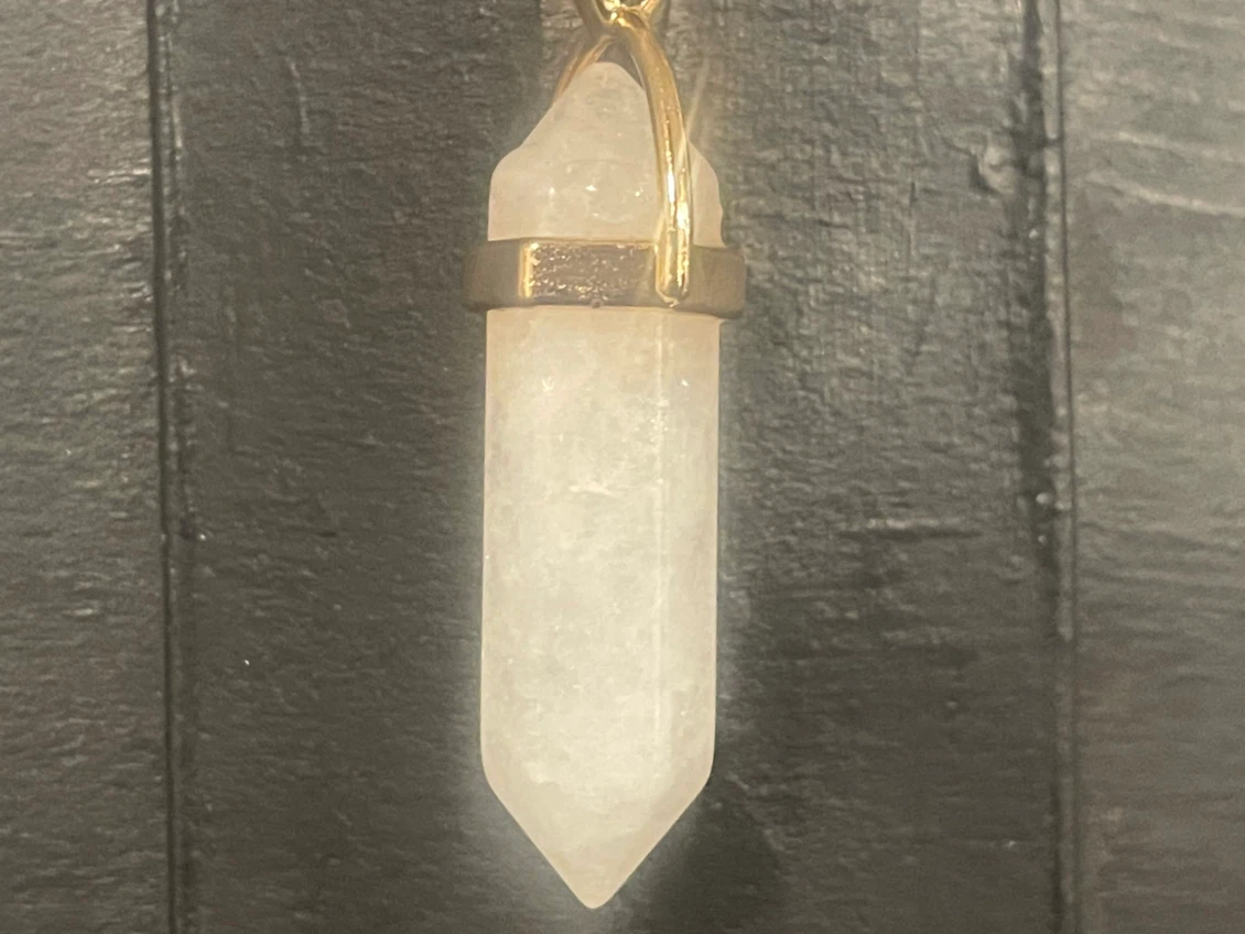 Crystal Quartz Point Necklaces - photo 4