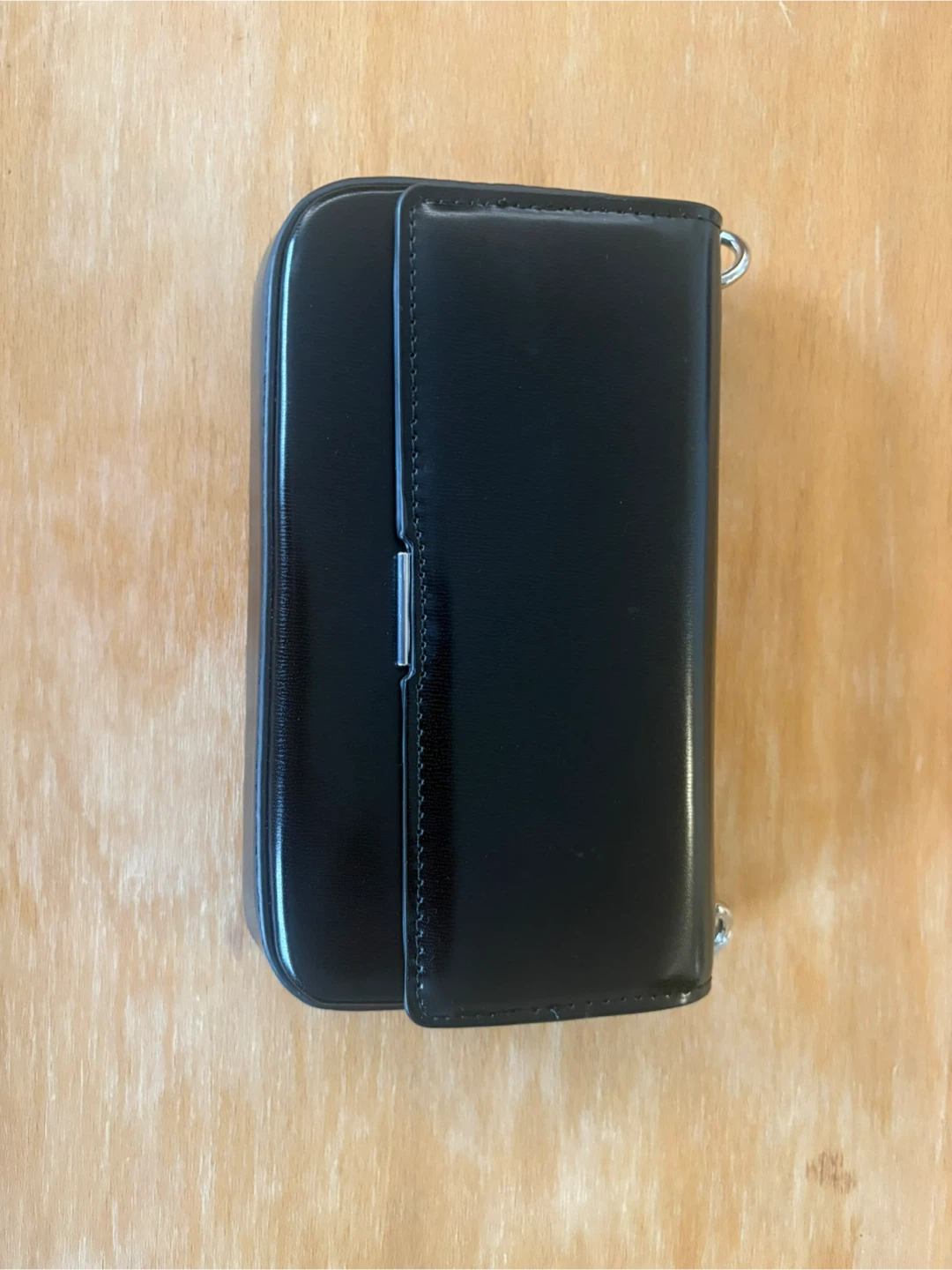 Black structured crossbody bag - photo 5