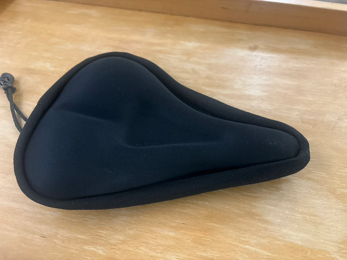 Black Bicycle Seat Cover