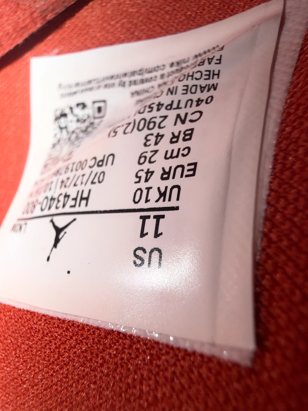 Air Jordan 4 OG "Bike Air" sneakers - photo 5