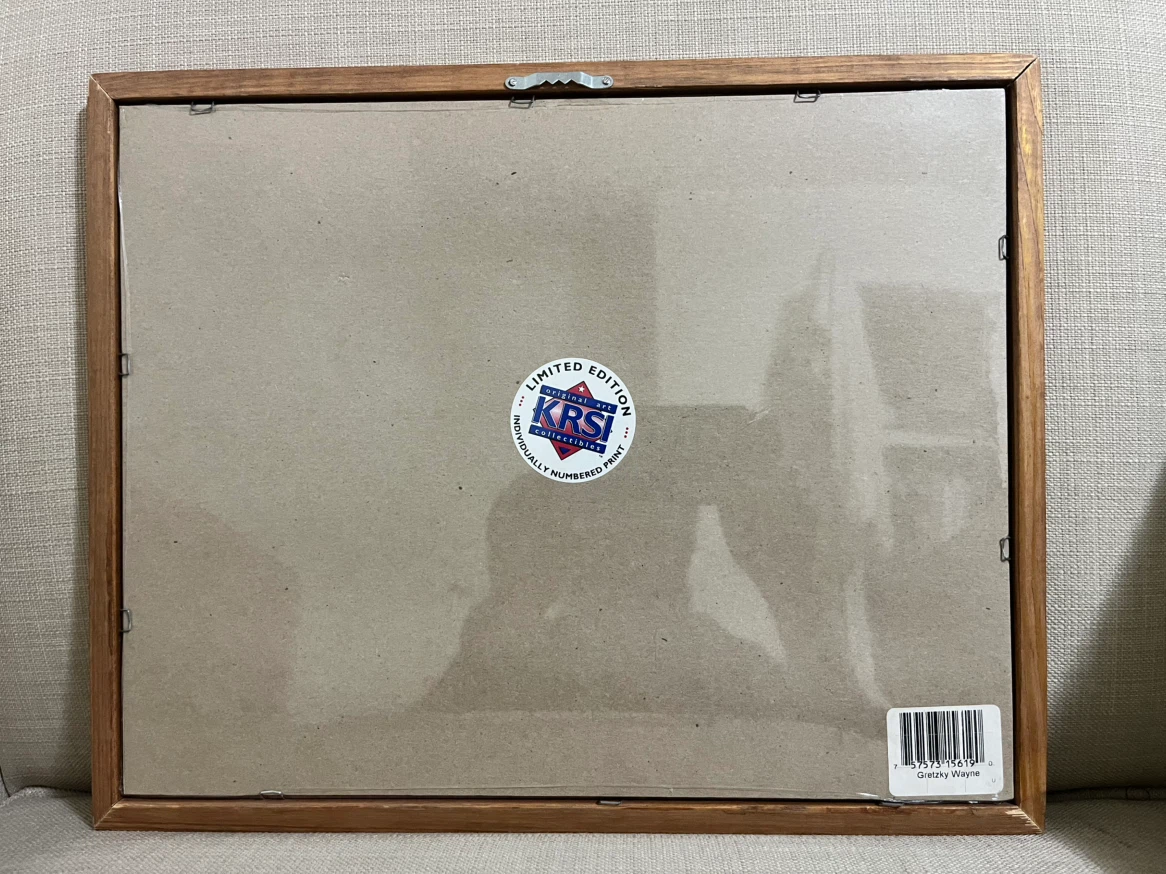 Wayne Gretzky Limited Edition KRSI Collectibles Framed Print - photo 3