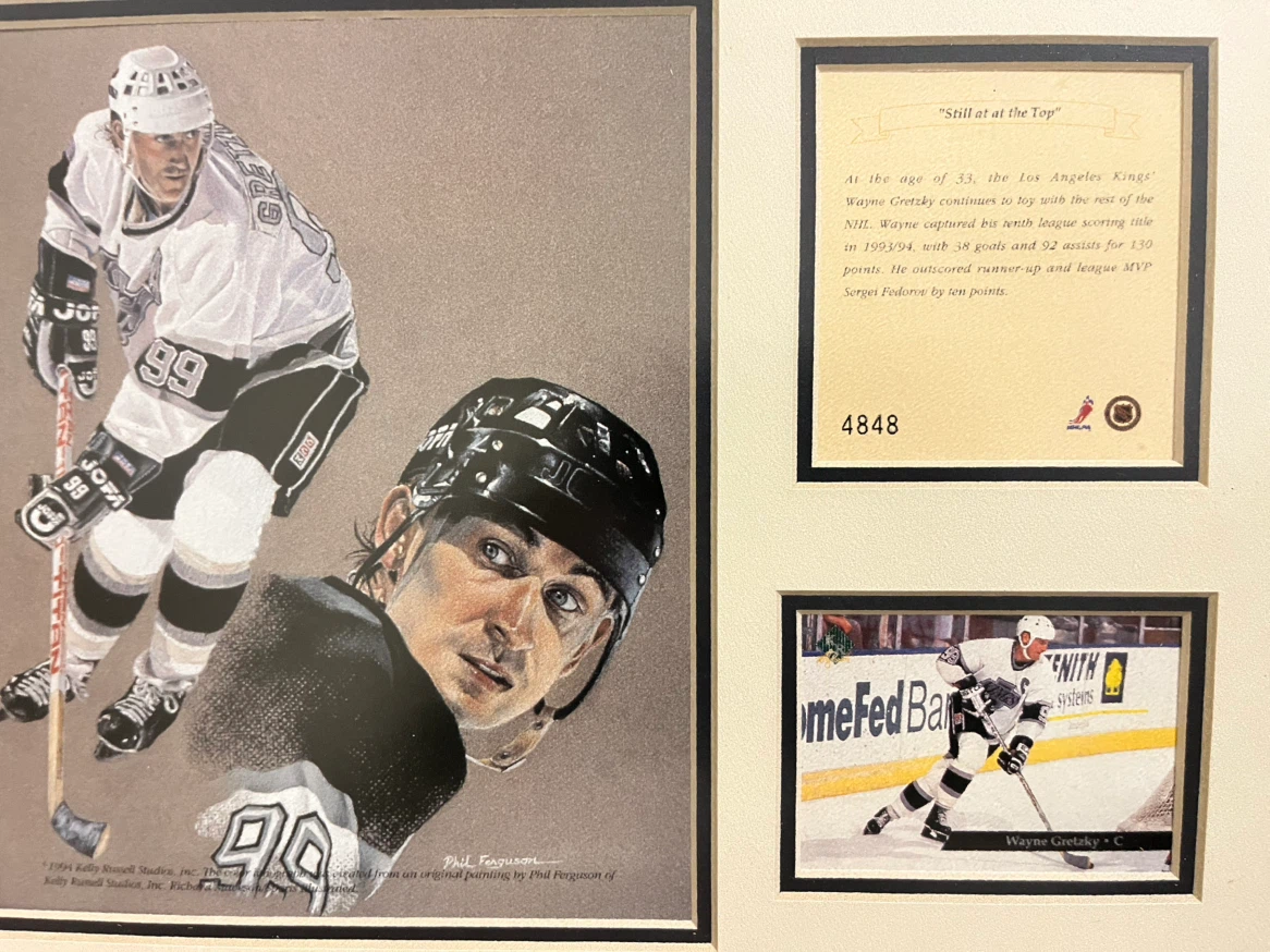 Wayne Gretzky Legends & Superstars Lithograph