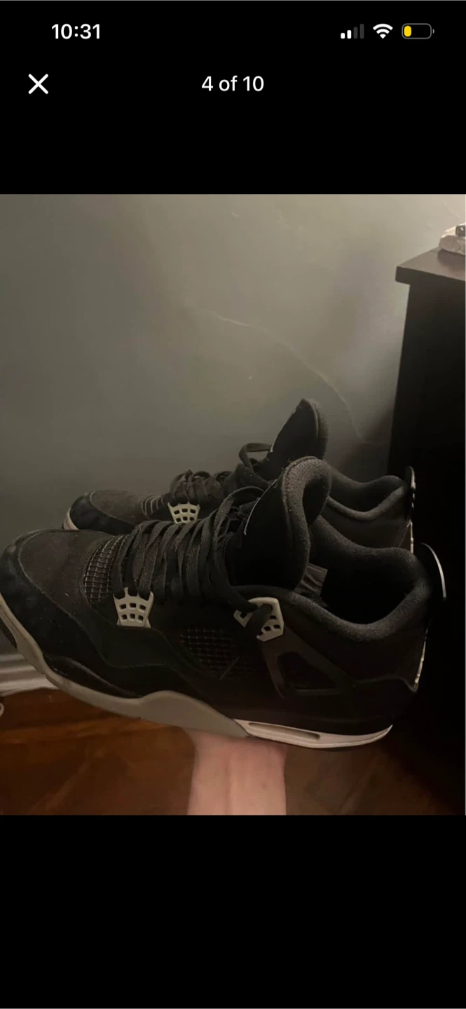 Jordan 4 Retro Black Canvas - photo 3
