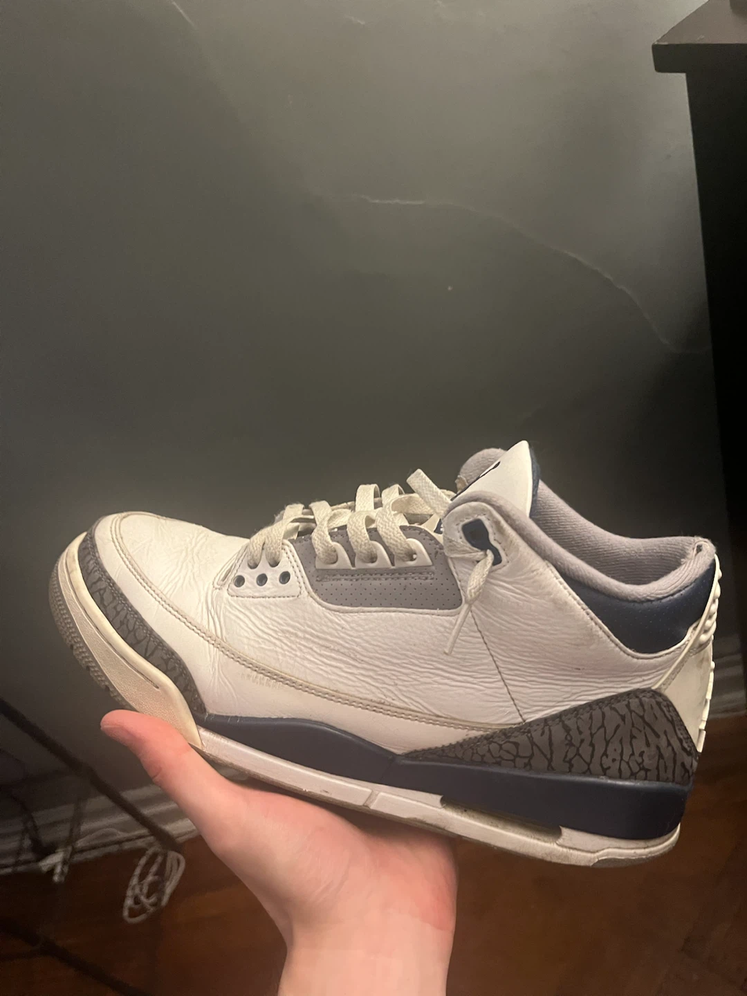 Jordan 3 Retro Midnight Navy - photo 5