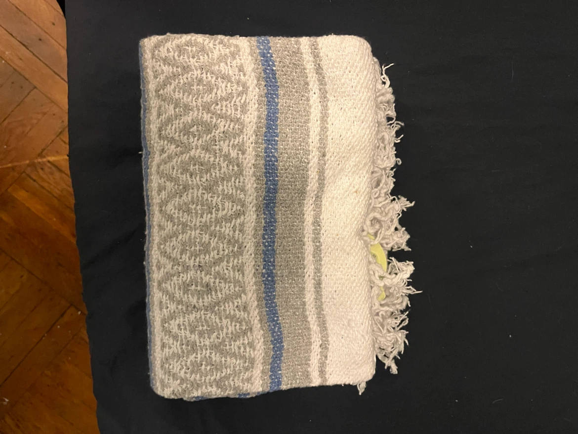 Brand New Striped Pastel Blanket - photo 2