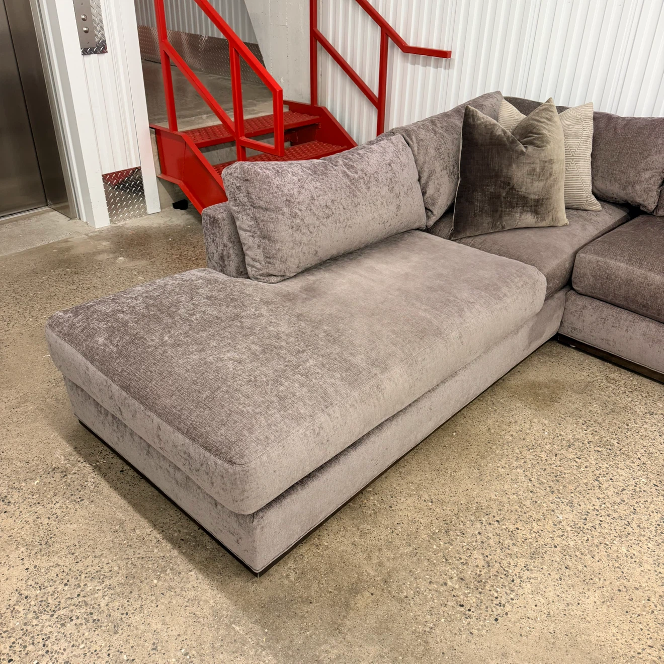 Thayer Coggin Sectional Sofa with Chaise - photo 3