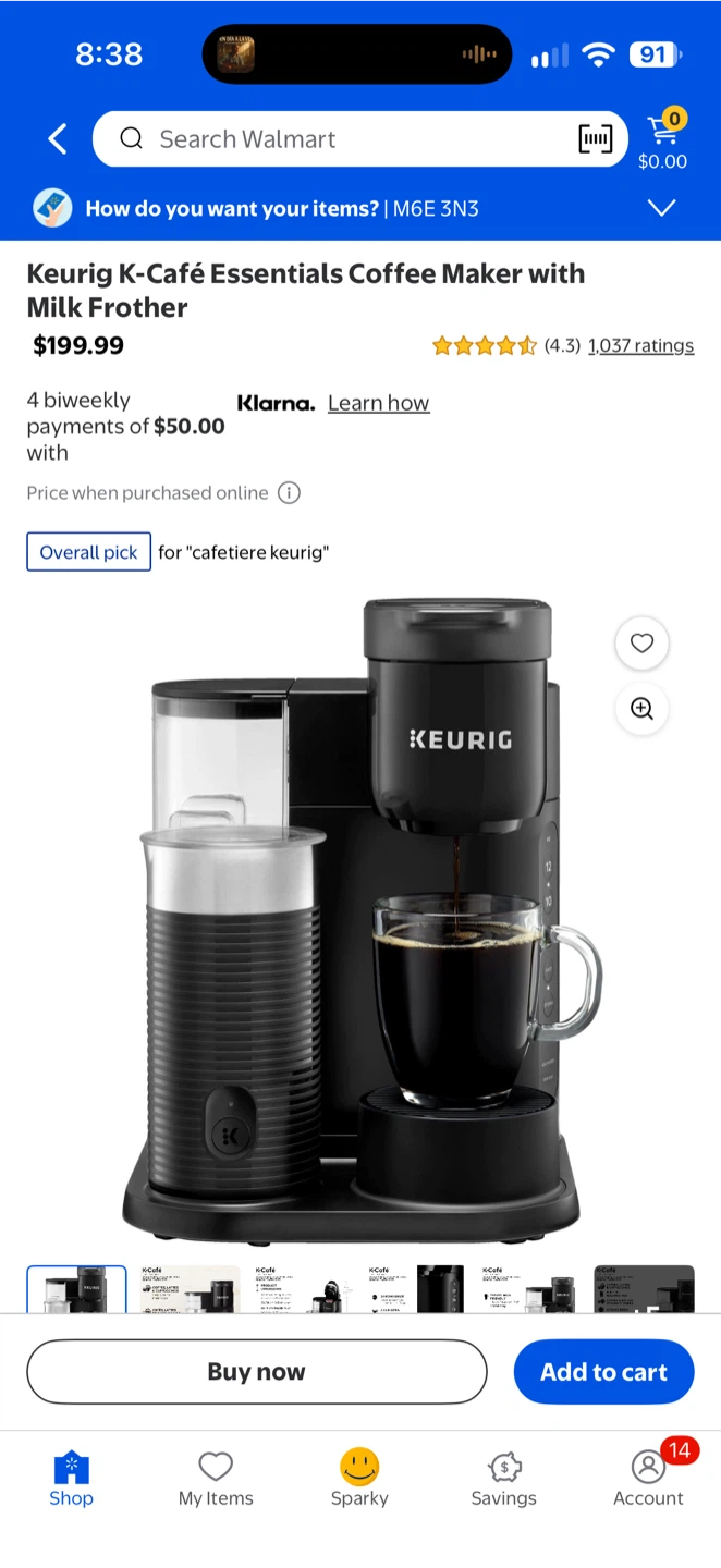 Keurig K-Café Essentials Coffee Maker with Milk Frother - photo 5