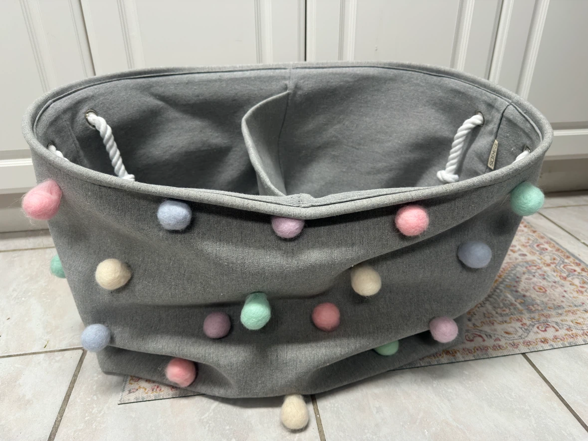 Pom Pom Storage Basket