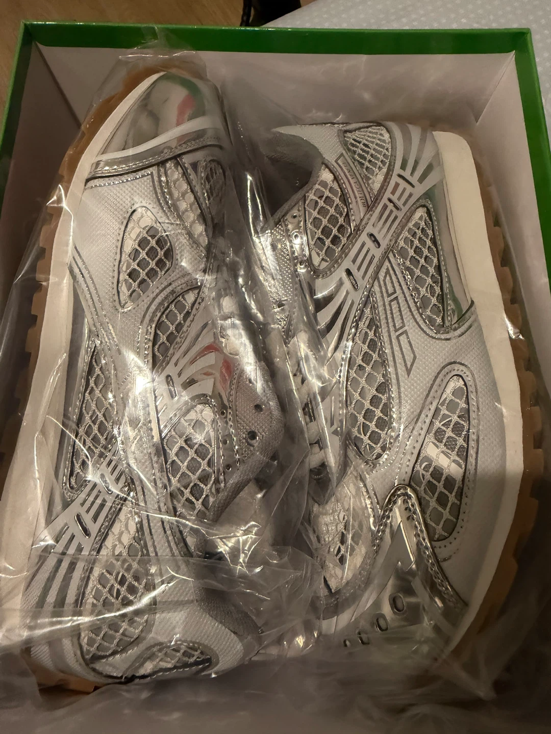 Bottega Veneta Orbit Sneakers Silver - photo 2
