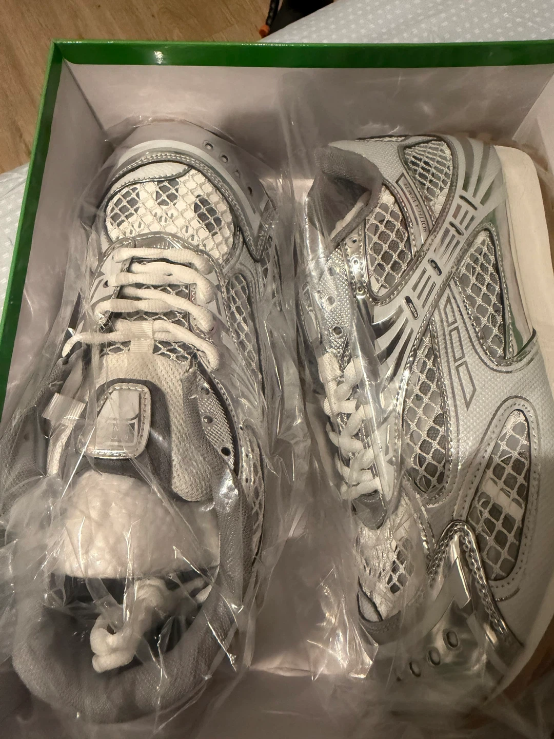 Bottega Veneta Orbit Sneakers Silver - photo 3