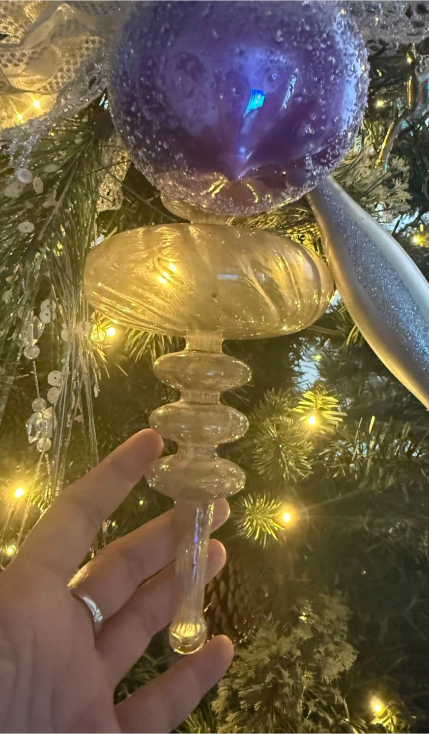 Decorative Glass Christmas Ornament - photo 3