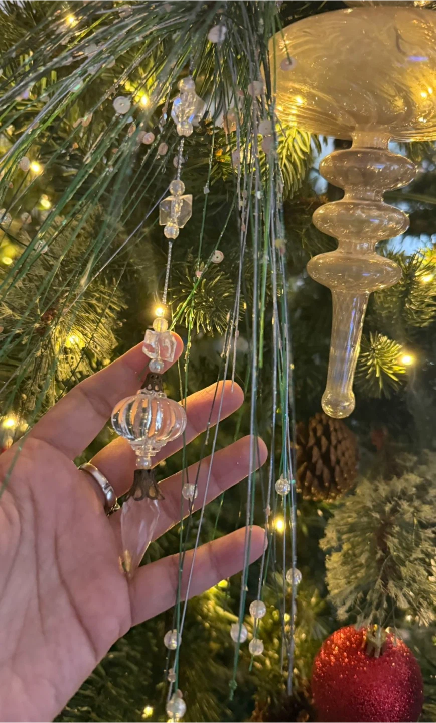 Decorative Glass Christmas Ornament - photo 5