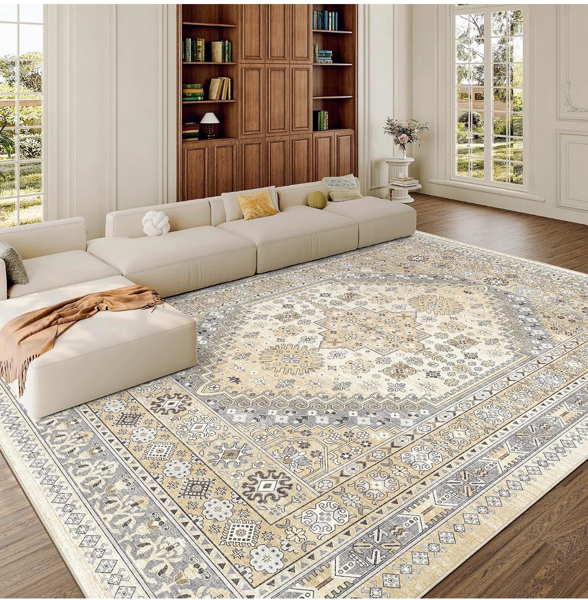 8x10 Large traditional area rug 8' x 10' - photo 3