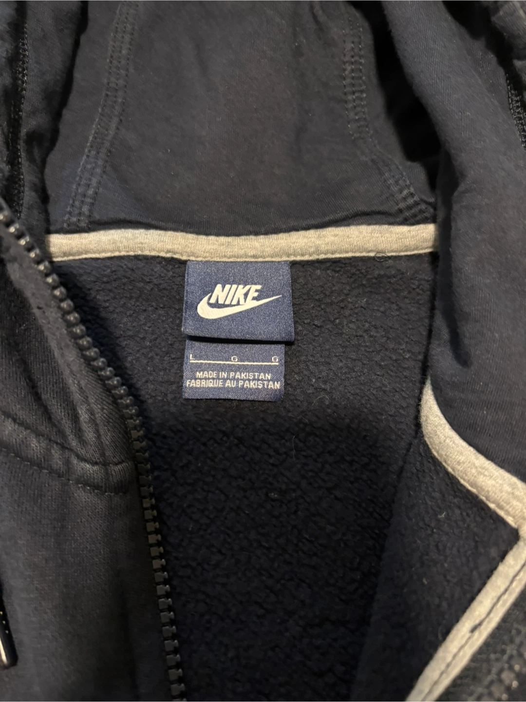 Nike Full-Zip Hoodie Navy - photo 2