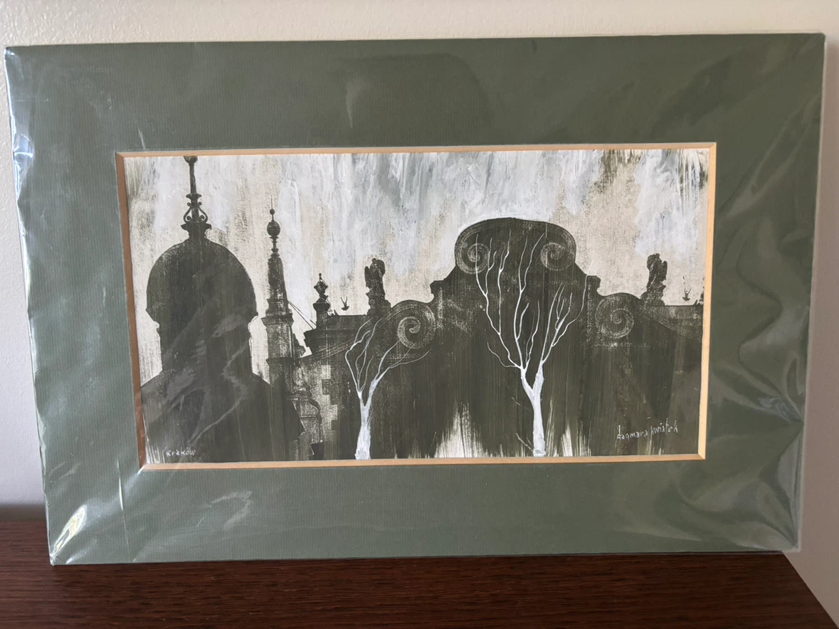 Dagmara Kwiatek Kraków Matted Gallery Print Artwork