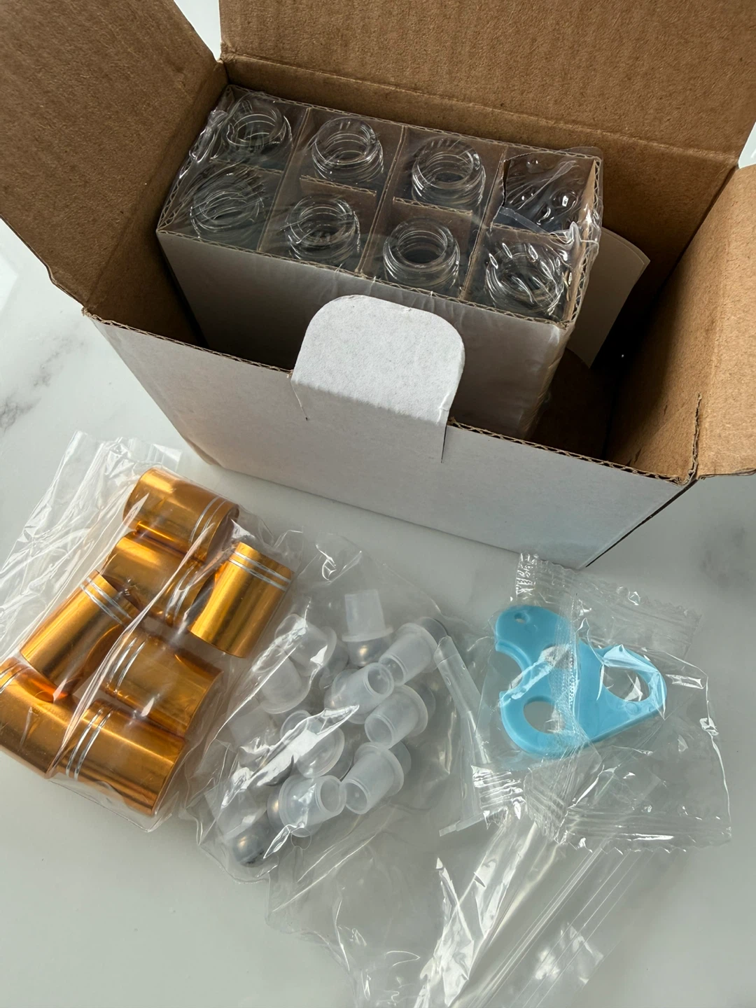 8-Pack Essential Oil Roller Bottles (1 missing) - photo 2