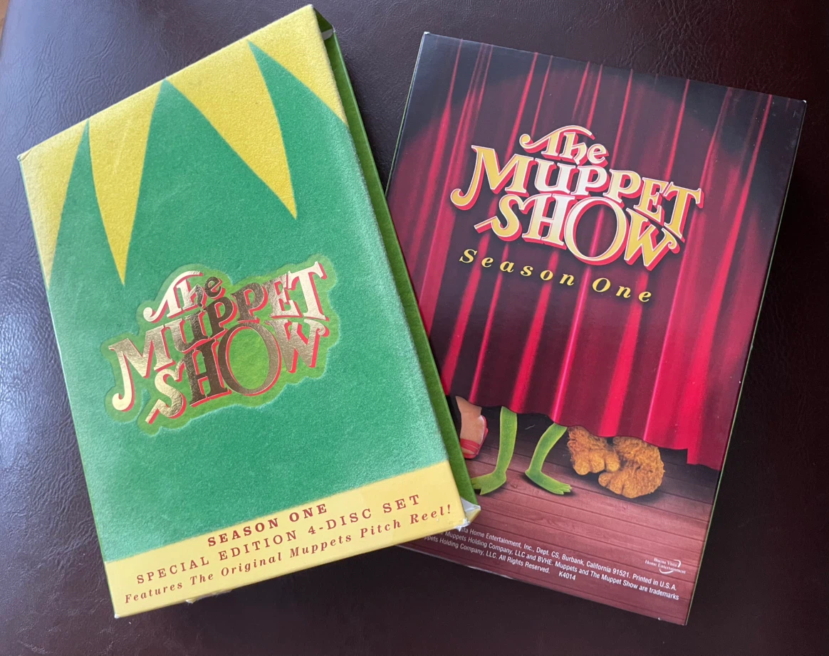 The Muppet Show Season 1 DVD Box Set With Furry Slipcover
