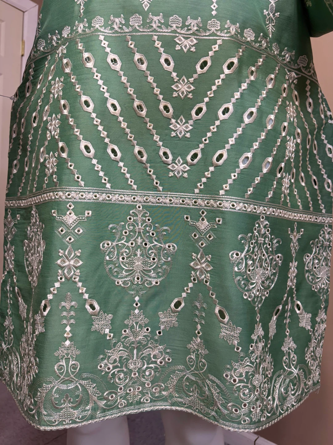 Pakistani embroidered kurti/top/tunic - photo 5
