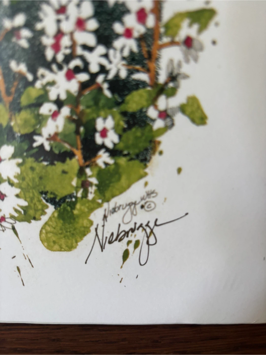 Gail Niebrugge Bearflower Bear Unframed Gallery Art - photo 2