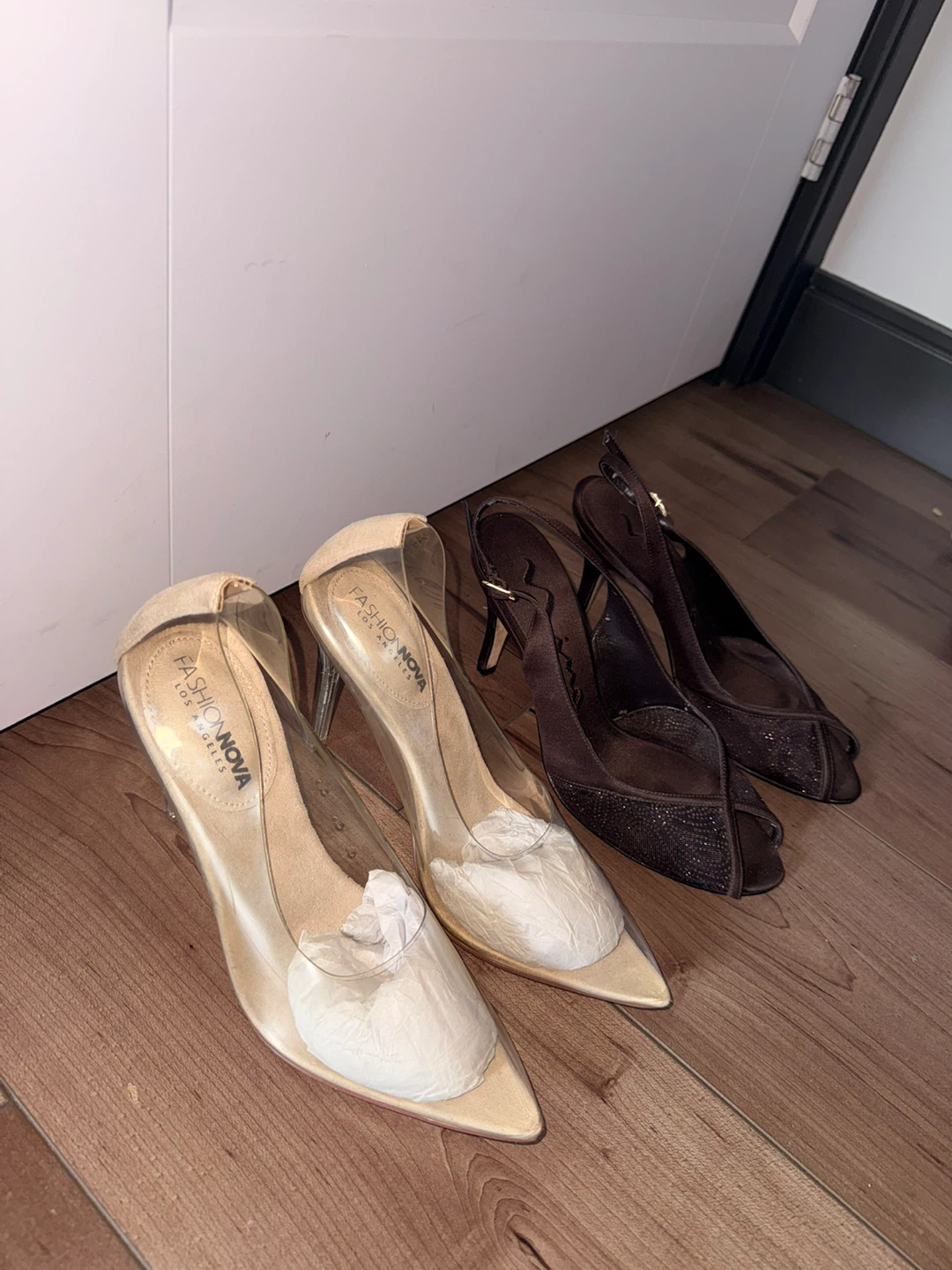Two pairs of heels