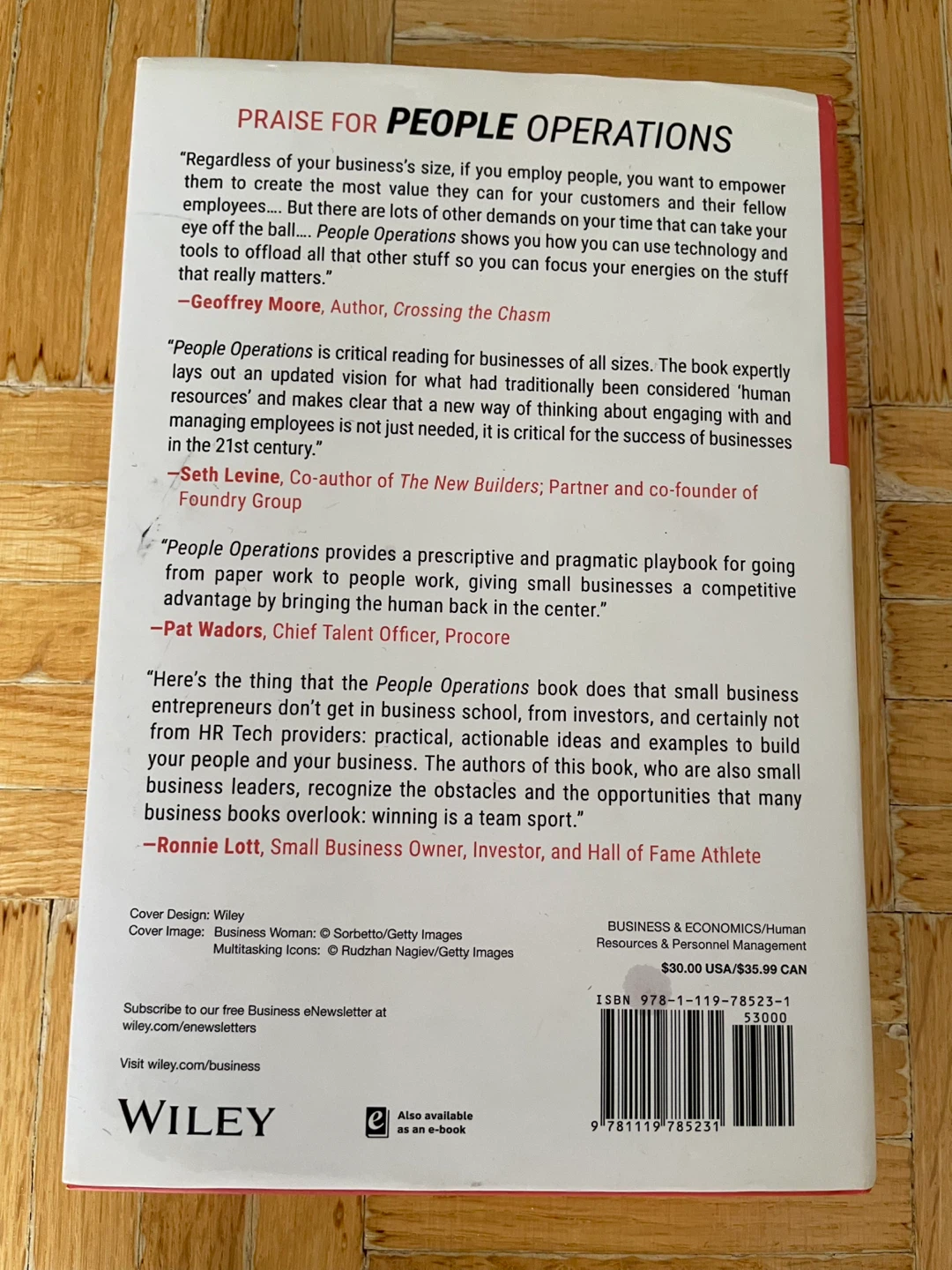 People Operations Hardcover Book *New - photo 3