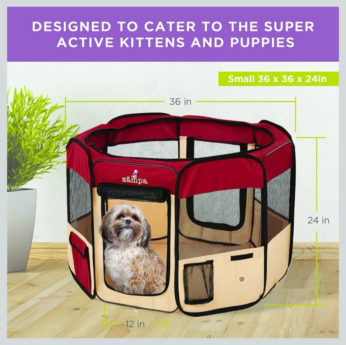 Zampa Pet Playpen - photo 2