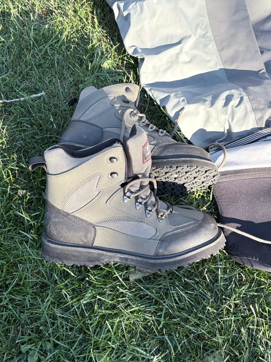 Fly Fishing rods, waders, boots, and ground blind - photo 3