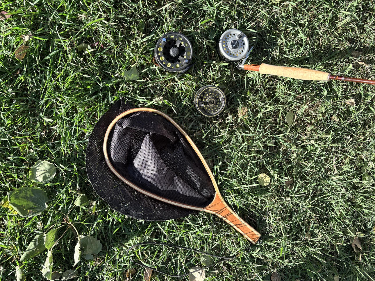 Fly Fishing rods, waders, boots, and ground blind - photo 4