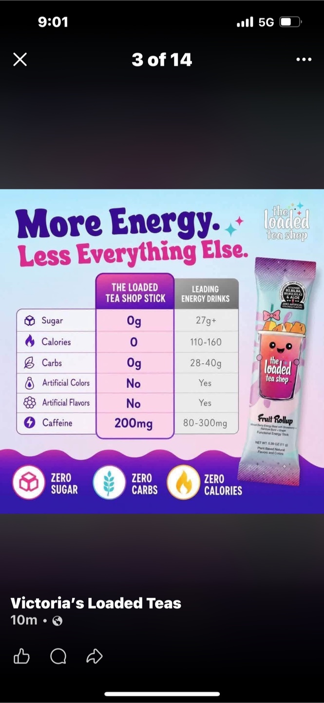 The Loaded Tea Shop Functional Energy Sticks - photo 4