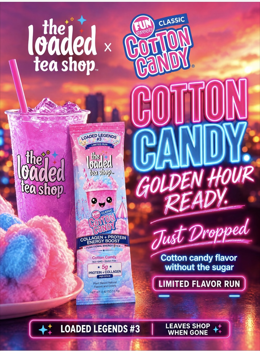 The Loaded Tea Shop Functional Energy Sticks