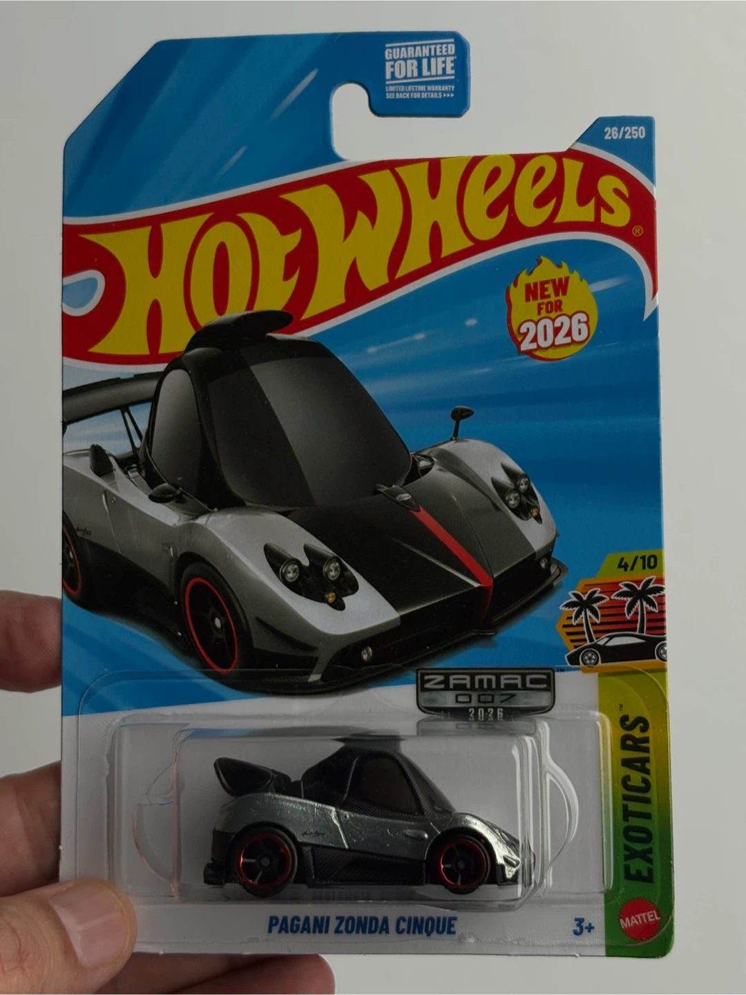 Hot Wheels Pagani Zonda Cinque ZAMAC